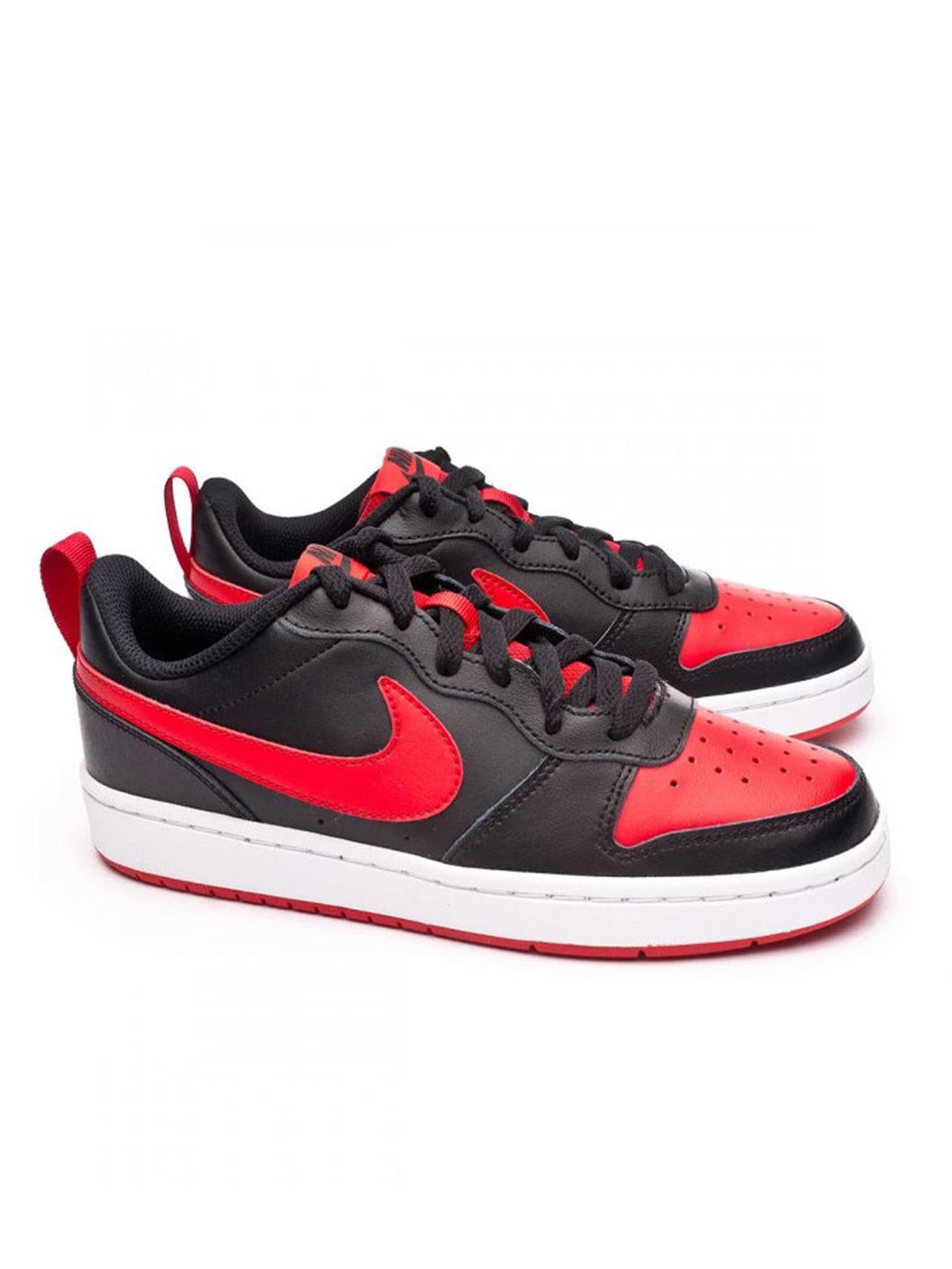 NIKE COURTVISION LOW - NERO ROSSO