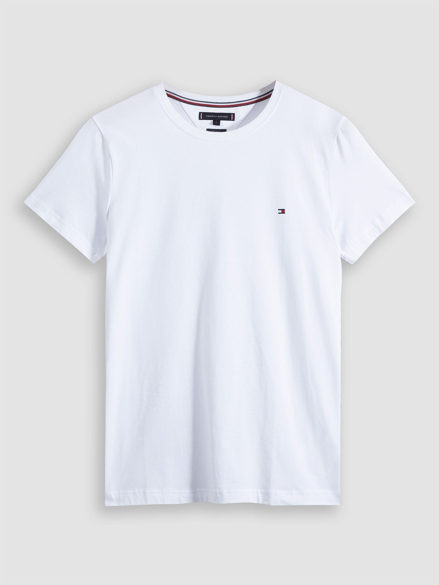 T-SHIRT UOMO TOMMY JEANS IN COTONE - BIANCO
