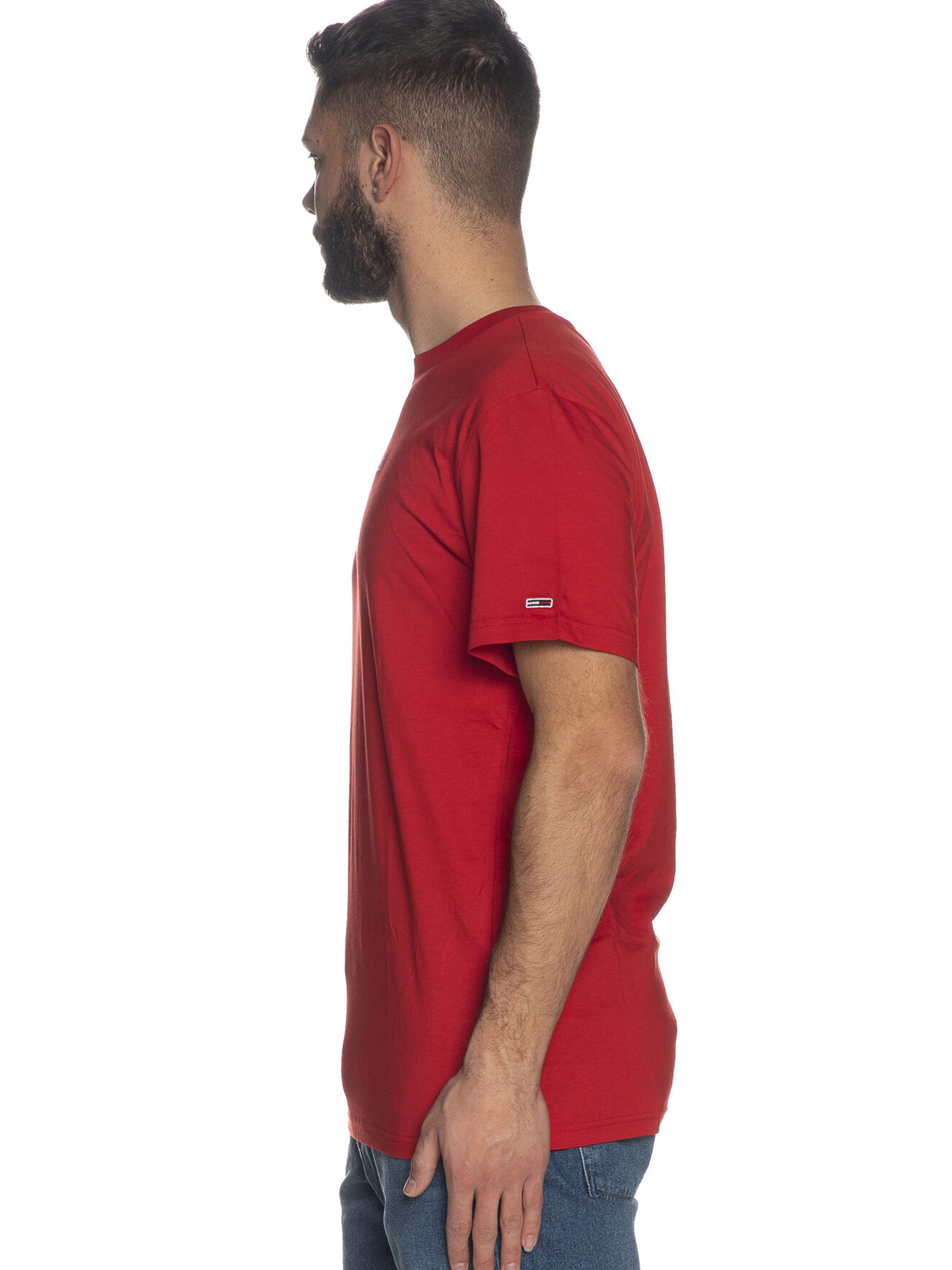 TOMMY H. CLSC LINEAR - ROSSO
