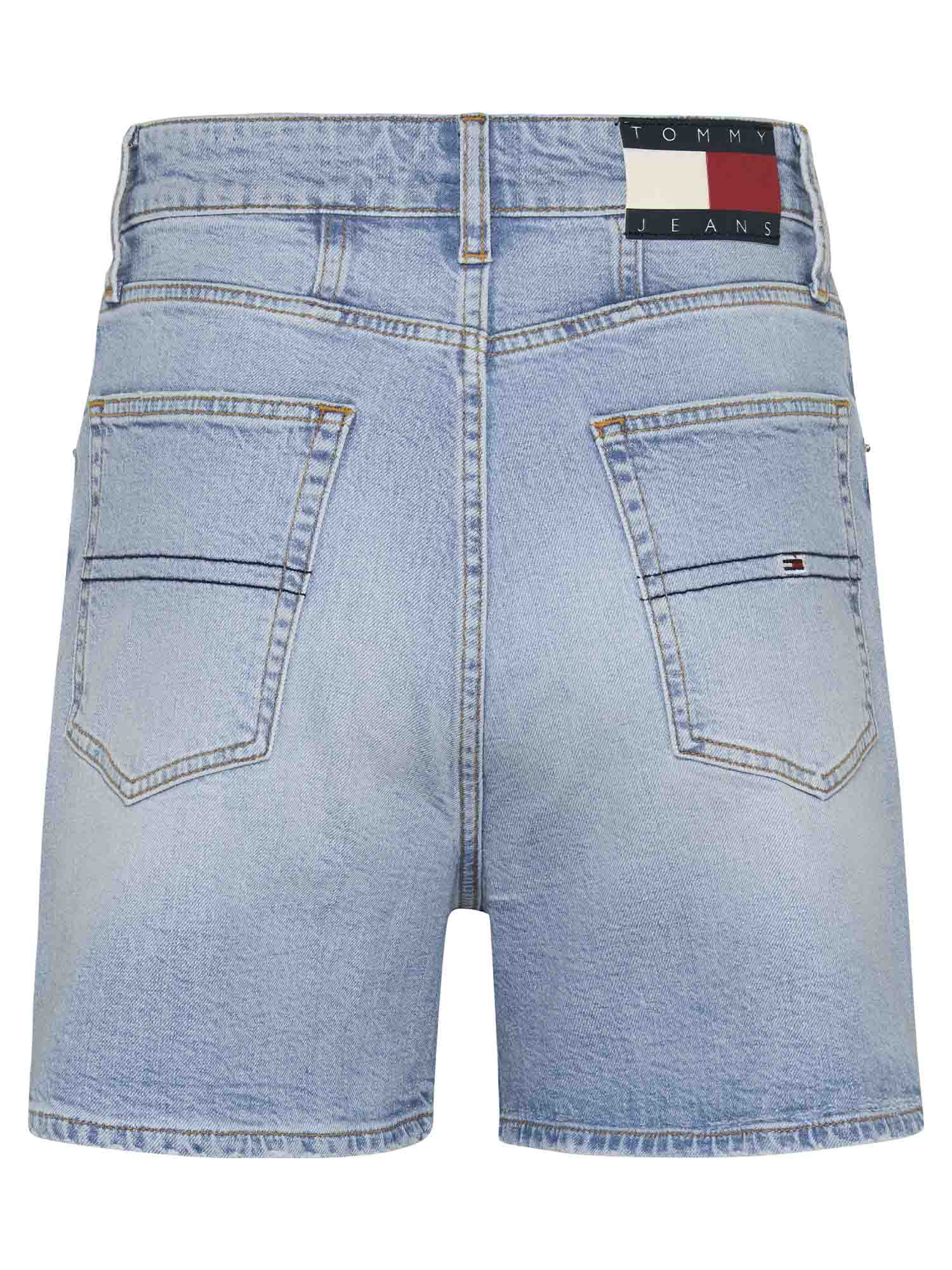 TOMMY H.MOM UH SHORT - JEANS CHIARO