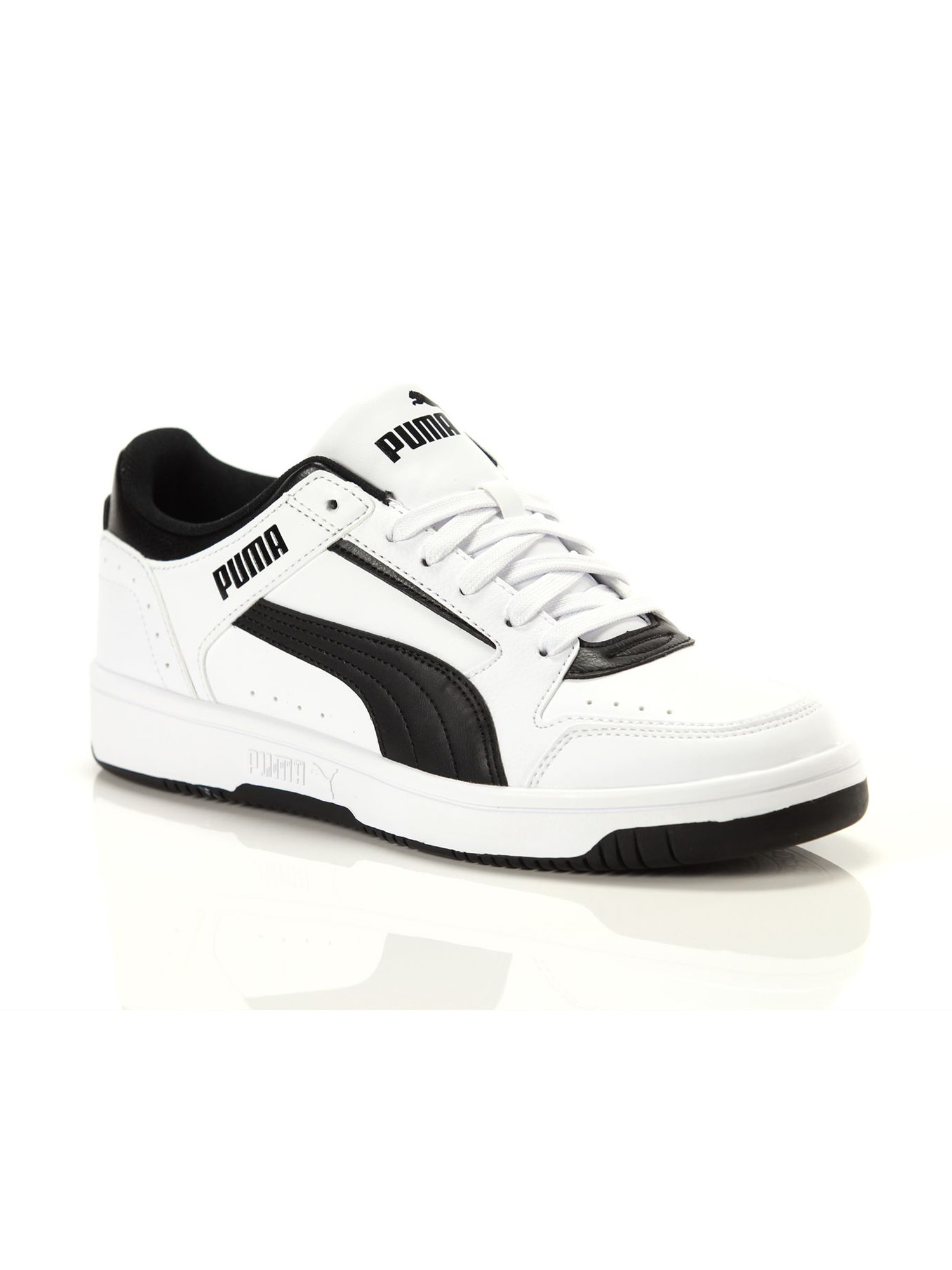 SNEAKERS BASSA DA UOMO PUMA REBOUND JOY LOW - BIANCO-NERO