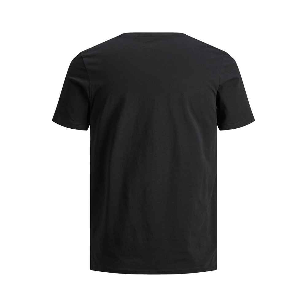 T-SHIRT JACK & JONES UOMO NERO