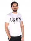 T-SHIRT LOGO SCHIZZI ICON UOMO BIANCO