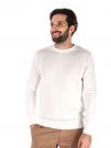 MAGLIA GIROCOLLO TAYLOR FB UOMO BIANCO