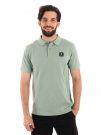 POLO CON PACH LOGO TIMBERLAND UOMO VERDE