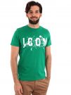 T-SHIRT LOGO SCHIZZI ICON UOMO VERDE