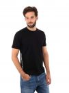 T-SHIRT LOGO SERIES EA7 EMPORIO ARMANI UOMO NERO