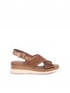 SANDALO CON ZEPPA XTI DONNA TAUPE