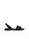 SANDALO CON ELASTICO POSTERIORE SHOELAB DONNA NERO