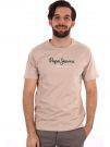 T-SHIRT EGGO PEPE JEANS UOMO BEIGE