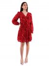 VESTITO CECILE PEPE JEANS DONNA ROSSO