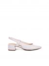 SLINGBACK CON TACCO LARGO MARCO TOZZI DONNA BIANCO