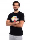 T-SHIRT VALDOR NAPAPIJRI UOMO NERO