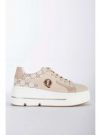 SNEAKERS CON PLATFORM QUEEN HELENA DONNA BEIGE