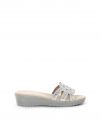 CIABATTA PERLA TIGLIO DONNA ARGENTO