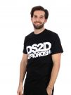 T-SHIRT MAXI LOGO DROP SEASON 2 UOMO NERO