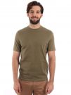 T-SHIRT PIQUE 40WEFT UOMO VERDE MILITARE