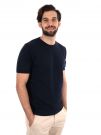 T-SHIRT IN MAGLIA FB UOMO BLU