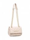 BORSA A SPALLA DA DONNA VALENTINO OCARI - ECRU'