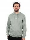 FELPA CON CAPPUCCIO CORE IDENTITY EA7 EMPORIO ARMANI UOMO SALVIA
