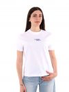 T-SHIRT LOGO GOMMATO CALVIN KLEIN JEANS DONNA BIANCO