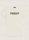 T-SHIRT GIROCOLLO FREDDY DA DONNA BIANCO