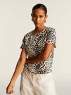 T-SHIRT ANIMALIER FREDDY DA DONNA MACULATO