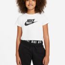 NIKE G. T-SHIRT CROP - BIANCO