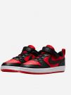 SNEAKERS PER BAMBINI NIKE COURT BOROUGH L - ROSSO NERO