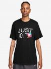 T-SHIRT GIROCOLLO NIKE DA UOMO NERO