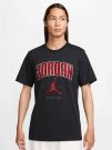 T-SHIRT MAXI LOGO JORDAN DA UOMO NERO