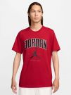 T-SHIRT MAXI LOGO JORDAN DA UOMO ROSSO
