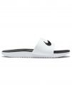 CIABATTE KAWA NIKE RAGAZZI BIANCO
