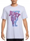 T-SHIRT JUST DO IT NIKE UOMO LILLA