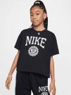 T-SHIRT GIROCOLLO NIKE UNISEX DA RAGAZZI NERO