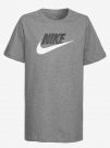 T-SHIRT GIROCOLLO UNISEX DA RAGAZZI GRIGIO