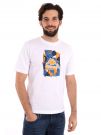 T-SHIRT LOGO GUOTI KAPPA UOMO BIANCO