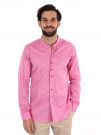 CAMICIA COLLO COREANO FB UOMO FUXIA