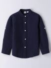 IDO CAMICIA LINO - BLU