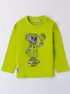 T-SHIRT CON STAMPA IDO BAMBINO LIME