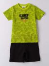 T-SHIRT CON BERMUDA IDO BAMBINO LIME