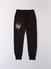 PANTALONE JOGGING IDO RAGAZZO NERO
