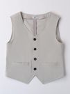 IDO GILET - GRIGIO