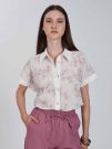 CAMICIA CON RICAMO YES ZEE DONNA BIANCO