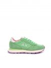 SNEAKERS ALLY SOLID NYLON SUN68 DONNA VERDE MENTA