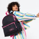 EASTPAK PADDED - NERO FUXIA