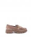 MOCASSINO SUEDE VALLEVERDE DONNA TAUPE