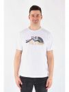 T-SHIRT MOUNTAIN LINE THE NORTH FACE DA UOMO BIANCO