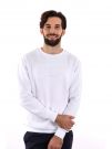 FELPA GIROCOLLO DROP SEASON 2 UOMO BIANCO