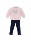 CHICCO FELPA+LEGGING - ROSA